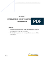 Lecture 1-Introduction & Conceptual Bridge Design Consideration