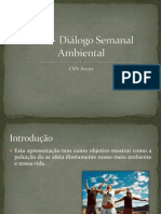 DSA – Diálogo Semanal Ambiental