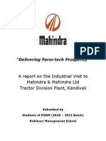 Mahindra Industrial Project-Kiran Umarani