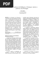 TIC, Educadores de Infância e Crianças