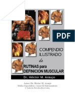 Compendio Ilustrado de Rutinas para Definición Muscular