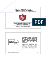 Costeo Absorbente y Directo Variable