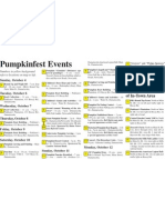 Pumpkin Fest Schedule 09