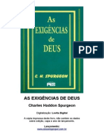 As exigências de Deus - C. H. Spurgeon_1