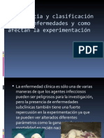 Importancia y Clasificación de Las Enfermedades y Como