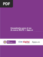 Download Lineamientos para el uso de marca MinTIC - AppsCopdf by Iniciativa Appsco SN207146784 doc pdf