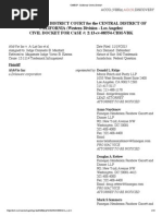 AbbVie v. Kitson, 2-13-CV-08554-CBM-VBK (C.D. Cal.) (Case Docket, As of Feb. 14, 2014)