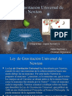 14035000 Ley de Gravitacion Universal de Newton