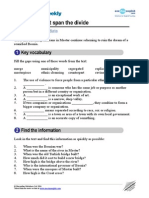 Bridge Cannot Span The Divide - Intermediate PDF