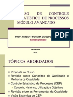 CURSO CEP AVANÇADO Prof. Herbert APRESENTAÇÃO