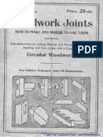 Woodwork Joints 1917