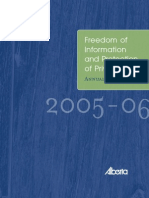 FOIP Annual Report 2005-06