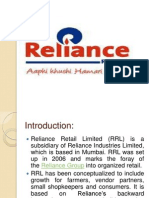 Reliance Retail Ltd business divisions