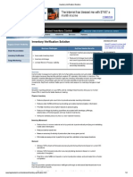 Inventory Verification Solution