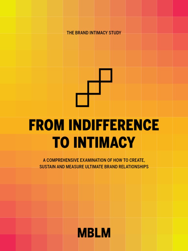 Brand Intimacy Study Insights | PDF | Intimate Relationships | Brand
