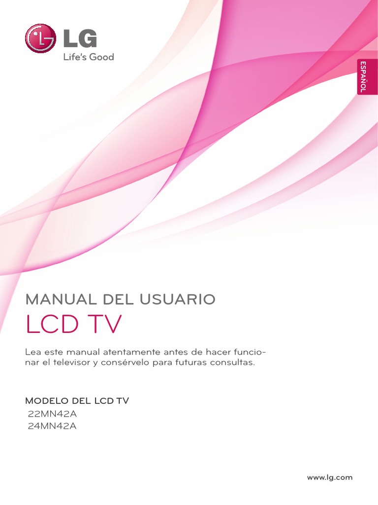 Manual Tv LCD | USB | Dispositivo de almacenamiento de datos | Prueba