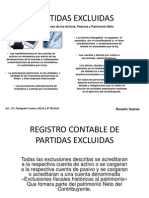 Partidas Excluidas