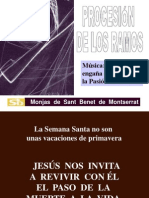 Domingo de Ramos, Monjas de Sant Benet de Montserrat