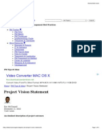 Project Vision Statement PDF