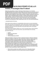 Download Analisis Koleksi Perpustakaan Seleksi by Erwin Janujaj SN207216091 doc pdf