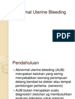 Abnormal Uterine Bleeding