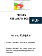 Pertemuan Ke-9 - Instrumen & Proses Kebijakan