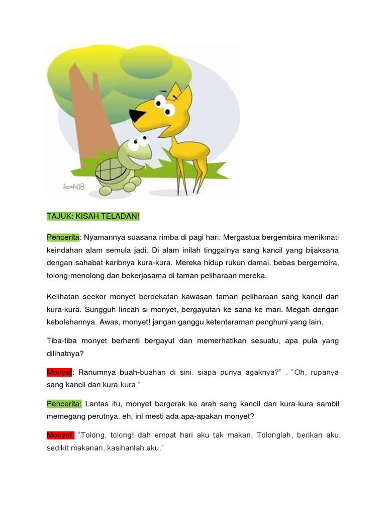 Teks Cerita Kisah Teladan Pdf