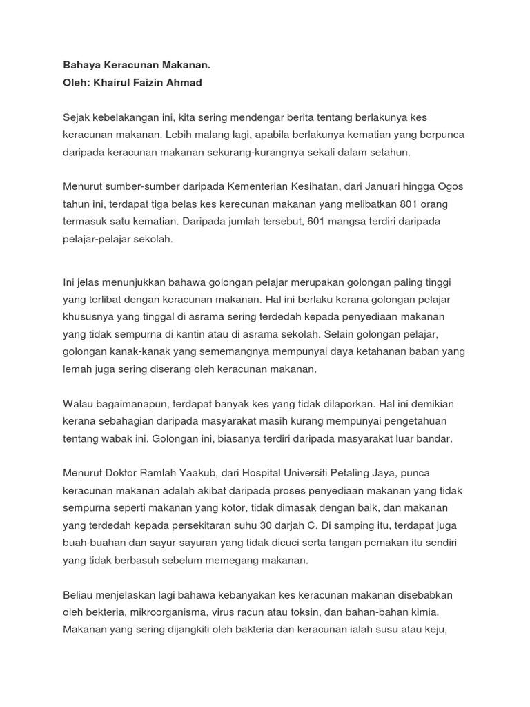 Contoh Karangan Surat Rasmi Memesan Buku Rujukan Upsr