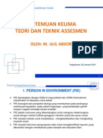 Pertemuan 5 - Teori Dan Teknik Assesment