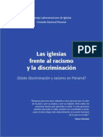Panamá Las Iglesias Frente Al Racismo y La Discriminación