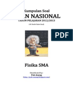 Download Naskah Soal UN Fisika SMA 2013 45 Paket Soal Pak-Anangblogspotcom by riafatmawati SN207230681 doc pdf
