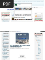 Download Pastpaper Pk Nts Gat Subject Test Sample Paper of Management by Muhammad Arslan Usman SN207237558 doc pdf