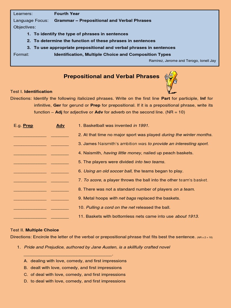 prepositional-and-verbal-phrases-worksheet