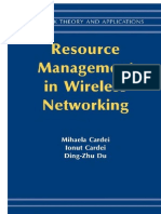 Resource ManageResource Management in Wireless Networkingment in Wireless Networking