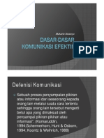 Dasar Dasar+Komunikasi+Efektif