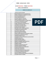 Sisu 2014 Iserj Lista Geral