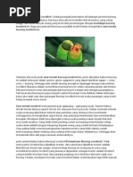 Download Cara Ternak Burung LoveBird by Heru Aditya SN207242579 doc pdf