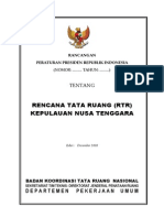 Perpres RTR Kepulauan Nusa Tenggara