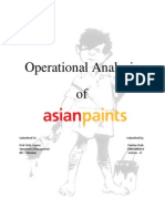 25112127 Operational Analysis of Asian Paints 111015103849 Phpapp01