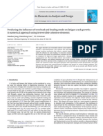 Predicting The Influence of Overload and Loading Mode On Fatigue Crack Growth: A Numerical Approach Using Irreversible Cohesive Elements