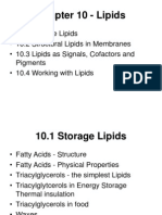 Lipids Chapter: Structures, Functions and Analysis
