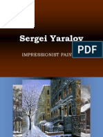 Sergei Yaralov: Impressionist Painter
