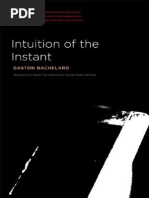 Bachelard Gaston Intuition of the Instant