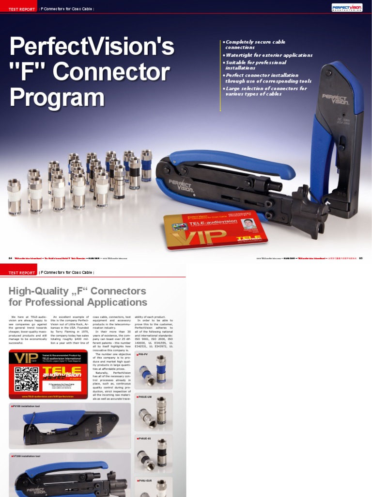 Perfect Vision | PDF | Coaxial Cable | Cable