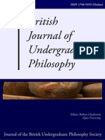 British Journal of Undergraduate Studies 2005