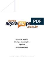 Aep Trt 6a Regiao Tecnico Judiciario Area Administrativa Direito Administrativo Giuliano Menezes