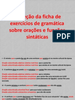 Correção Gramática