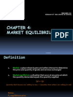 Chapter 4 Market Equilibrium