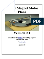 Mylow Magnet Motor Plans v2-1