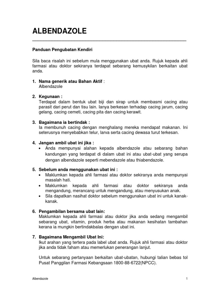 Albendazole BM Albendazole BM